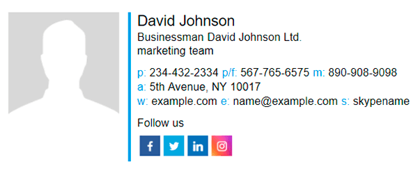 unique email signature examples unique email signature examples